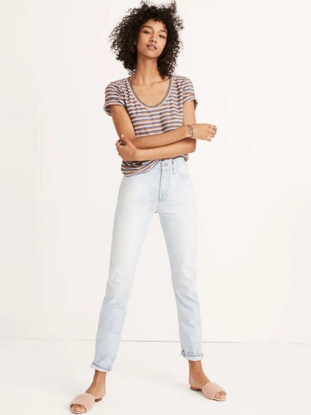 MADEWELL Women's The Perfect Vintage Jean in Fitzgerald Wash Size 28